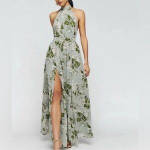 Reformation Andee Dress in Tea Garden Size 2P